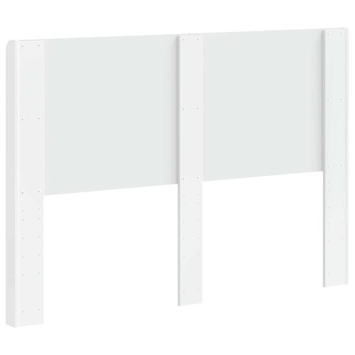  Fejtámla Magasfényű Fehér Szerelt Fa