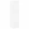  Sarokszekrény Fehér 25,5x25x102cm Faanyag