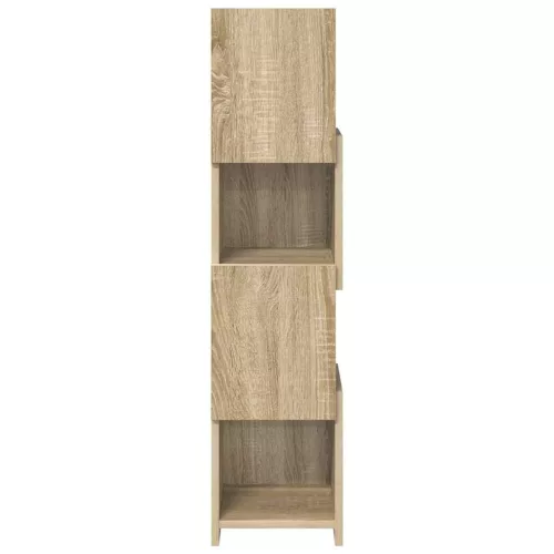  Sarokszekrény Fehér 25,5x25x102cm Faanyag