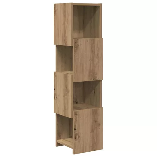  Sarokszekrény Fehér 25,5x25x102cm Faanyag