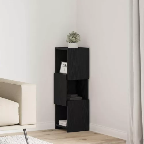  Sarokszekrény Fehér 25,5x25x80cm Faanyag