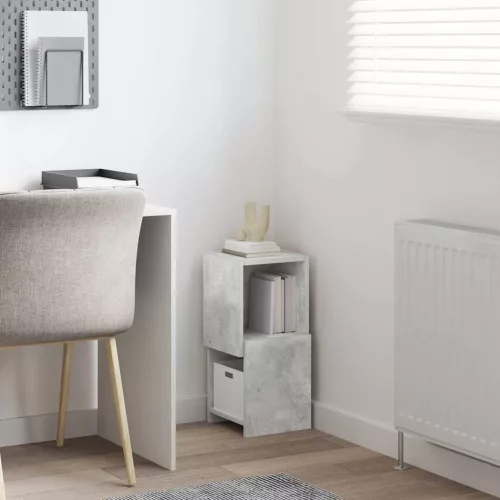  Sarokszekrény Fehér 25,5x25x55cm Faanyag