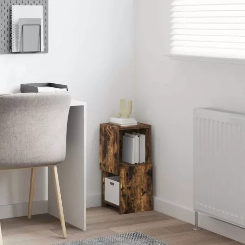  Sarokszekrény Fehér 25,5x25x55cm Faanyag