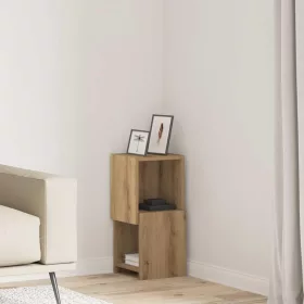  Sarokszekrény Fehér 25,5x25x55cm Faanyag