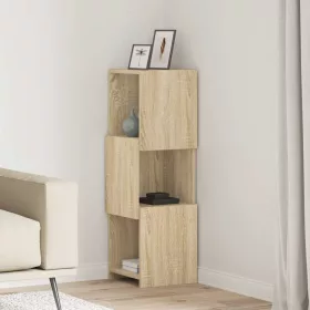  Sarokszekrény Fehér 30,5x30x95cm Faanyag