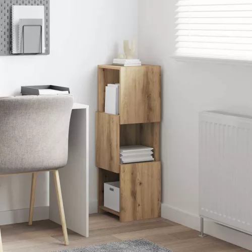  Sarokszekrény Fehér 30,5x30x95cm Faanyag