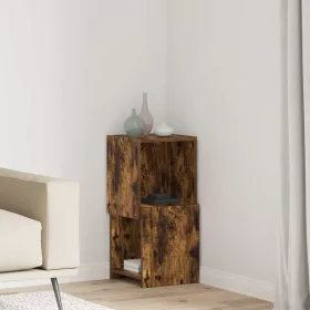  Sarokszekrény Fehér 30,5x30x65cm Faanyag