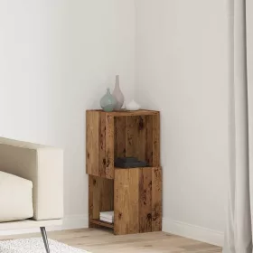  Sarokszekrény Fehér 30,5x30x65cm Faanyag