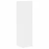  Sarokszekrény Fehér 27,5x27x102cm Faanyag