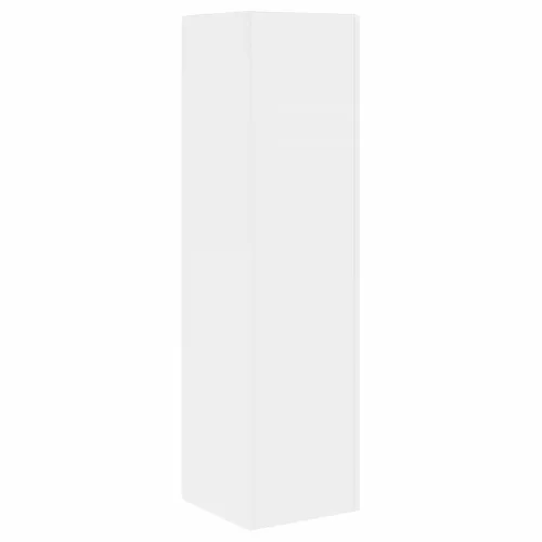  Sarokszekrény Fehér 27,5x27x102cm Faanyag