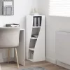  Sarokszekrény Fehér 32x32x102cm Faanyag