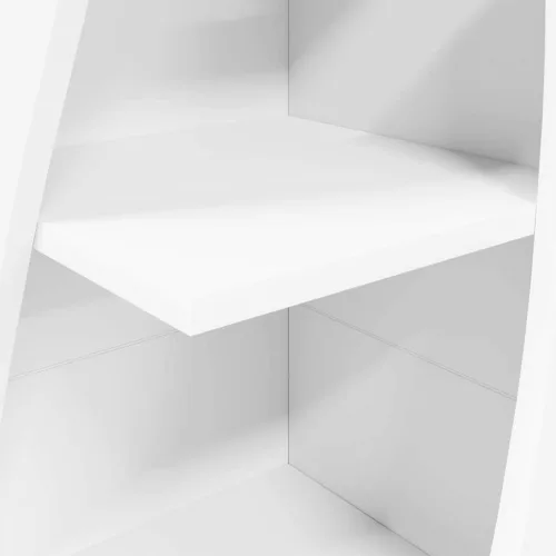  Sarokszekrény Fehér 32x32x140cm Faanyag