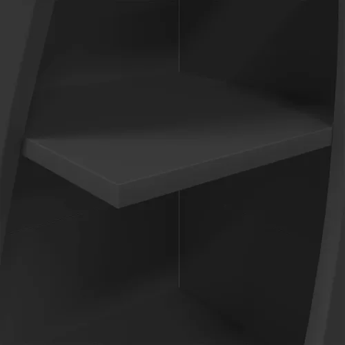  Sarokszekrény Fehér 32x32x140cm Faanyag