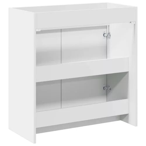  Fürdőszoba Mosogató Alatti Szekrény Fehér 78,5 x 37,5 x 81 cm