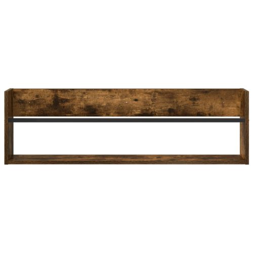  Magazin állvány Füstölt tölgy 100 x 12 x 30 cm Faanyag