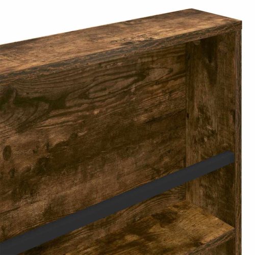  Magazin állvány Füstölt tölgy 100 x 12 x 70 cm Faanyag