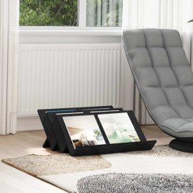  Oldalsó szekrény Fekete tölgy 65 x 57,5 x 42 cm Faanyag