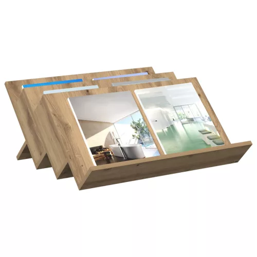  Oldalsó szekrény Artisan tölgy 65 x 57,5 x 42 cm Faanyag