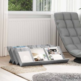  Oldalsó szekrény Szürke Sonoma 90 x 57,5 x 42 cm Faanyag