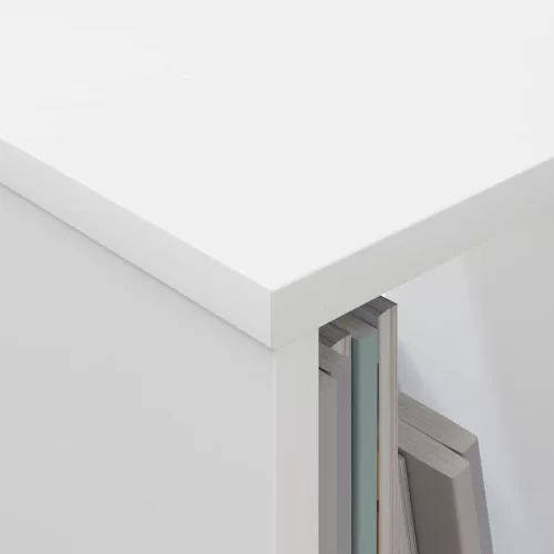  Magazin állvány Fehér 102 x 30 x 45 cm