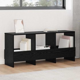  Magazin állvány Fekete tölgy 102 x 30 x 45 cm