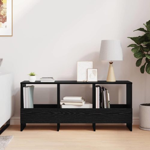  Magazin állvány Fekete tölgy 102 x 30 x 45 cm