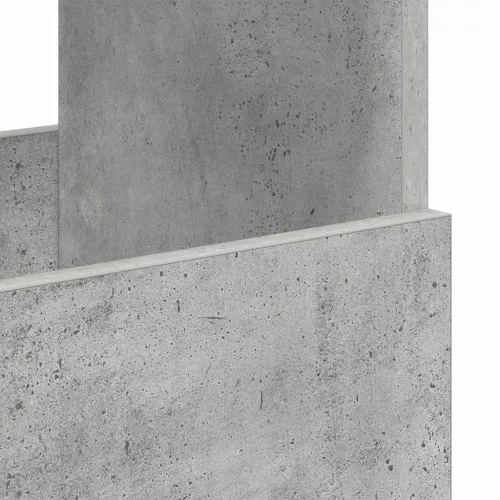  Magazin állvány Beton Szürke 102 x 30 x 45 cm