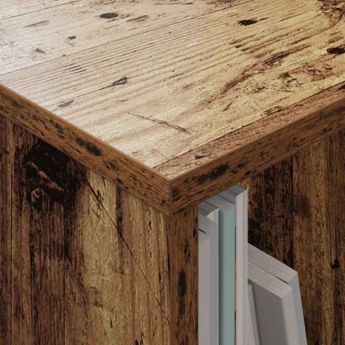  Magazin állvány Öreg fa 102 x 30 x 45 cm