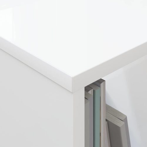  Magazin állvány Fehér 35 x 30 x 45 cm