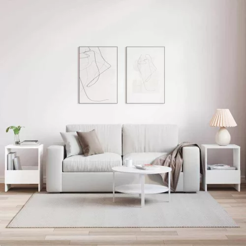  Magazin állvány 2 pcs Fehér 35 x 30 x 45 cm