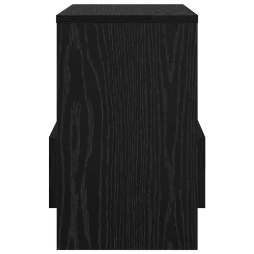  Magazin állvány 2 pcs Fekete tölgy 35 x 30 x 45 cm