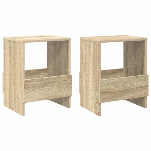  Magazin állvány 2 pcs Sonoma tölgy 35 x 30 x 45 cm