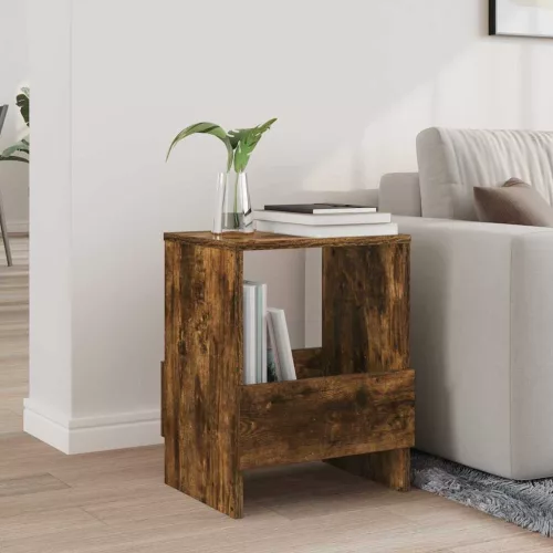  Magazin állvány Füstölt tölgy 35 x 30 x 45 cm