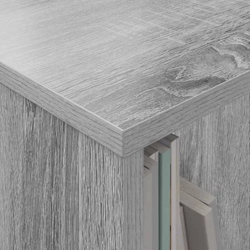  Magazin állvány 2 pcs Szürke Sonoma 35 x 30 x 45 cm