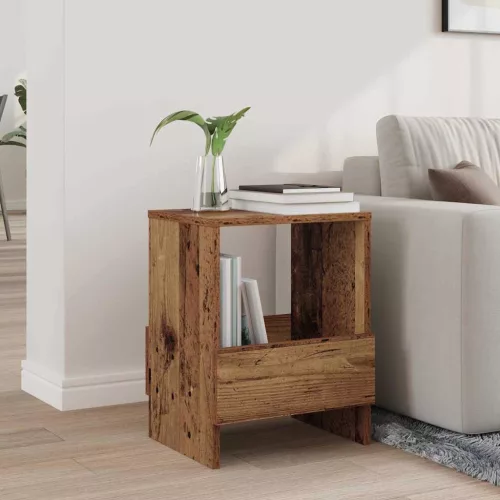  Magazin állvány Öreg fa 35 x 30 x 45 cm