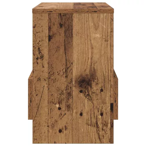  Magazin állvány 2 pcs Öreg fa 35 x 30 x 45 cm