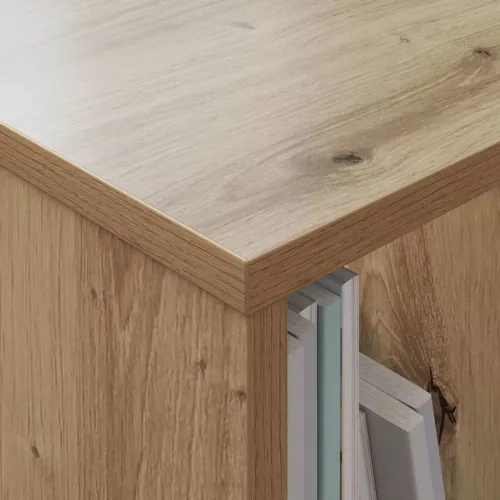  Magazin állvány 2 pcs Artisan tölgy 35 x 30 x 45 cm