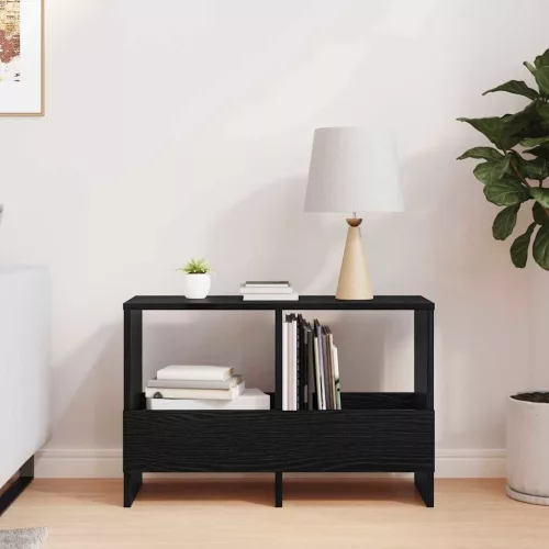  Magazin állvány Fekete tölgy 68,5 x 30 x 45 cm