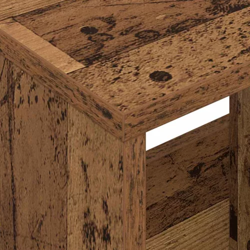  Magazin állvány Öreg fa 68,5 x 30 x 45 cm