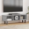  TV állvány Szürke Sonoma 100 x 35 x 35 cm Faanyag