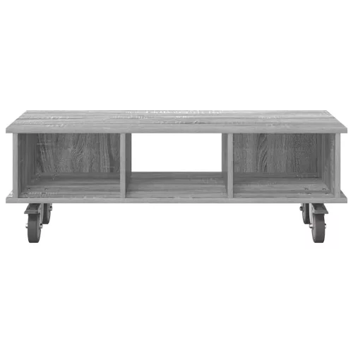  TV állvány Szürke Sonoma 100 x 35 x 35 cm Faanyag