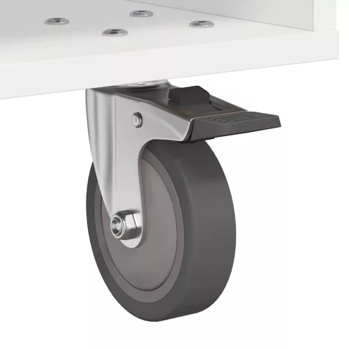  Éjjeli asztal Fehér 40,5 x 40 x 48 cm Faanyag