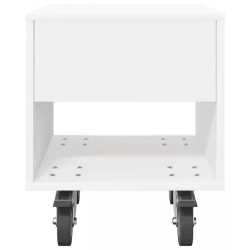  Éjjeli asztal 2 pcs Fehér 40,5 x 40 x 48 cm Faanyag