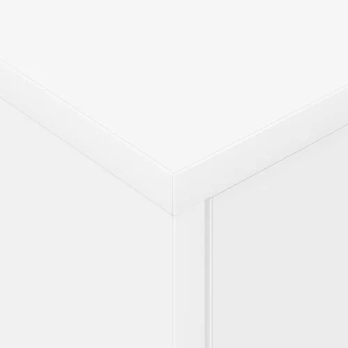  Éjjeli asztal 2 pcs Fehér 40,5 x 40 x 48 cm Faanyag