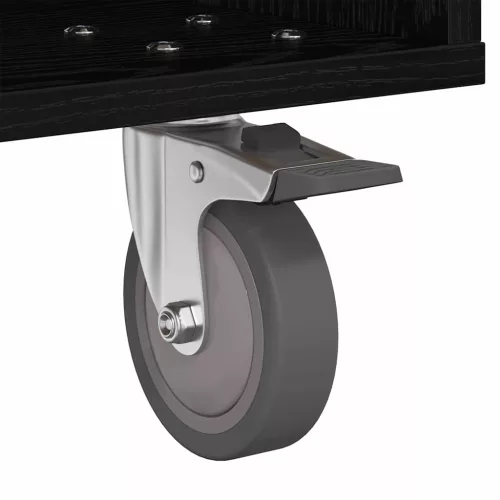  Éjjeli asztal Fekete tölgy 40,5 x 40 x 48 cm Faanyag