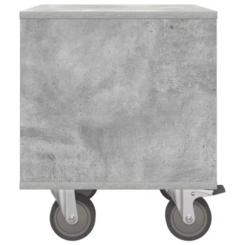  Éjjeli asztal Beton Szürke 40,5 x 40 x 48 cm Faanyag
