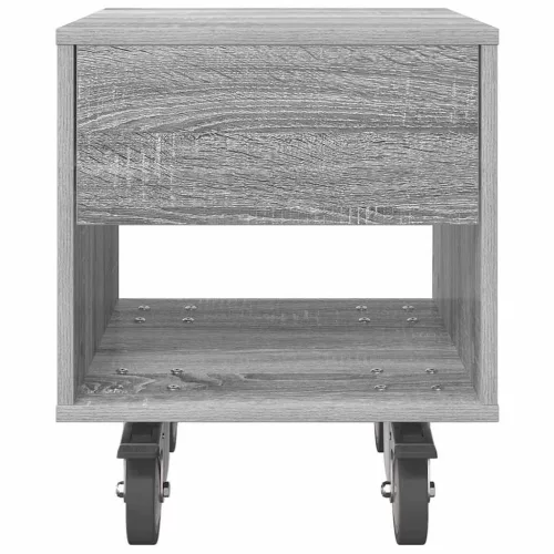  Éjjeli asztal 2 pcs Szürke Sonoma 40,5 x 40 x 48 cm Faanyag