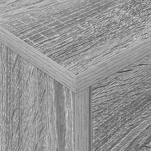  Éjjeli asztal 2 pcs Szürke Sonoma 40,5 x 40 x 48 cm Faanyag