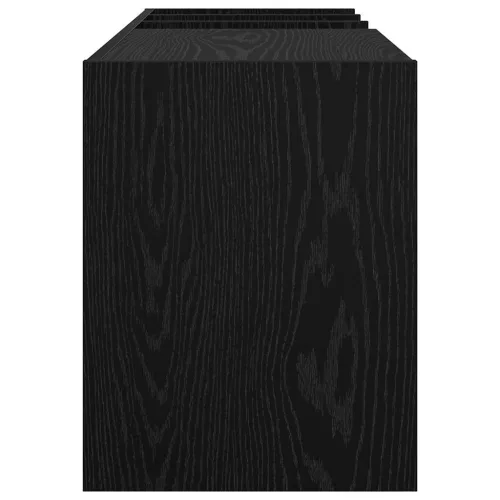  Hanglemez szekrény Fekete tölgy 78,5 x 35 x 45 cm Faanyag