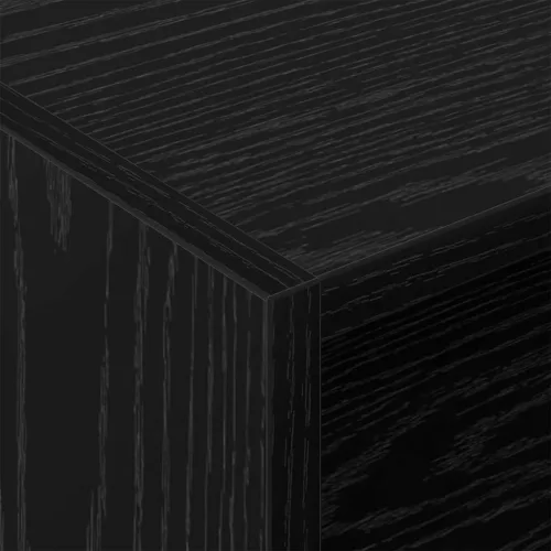  Hanglemez szekrény Fekete tölgy 78,5 x 35 x 45 cm Faanyag